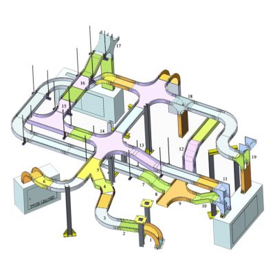 Cable Tray (Solid Type) Assembly